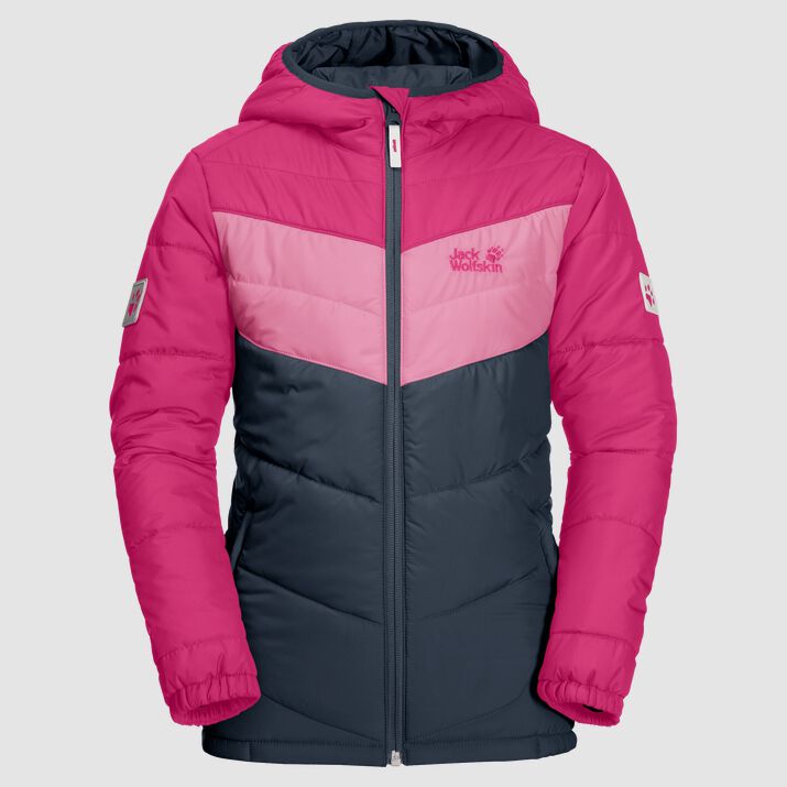 Chamarra Invierno Jack Wolfskin Three Hills Niños Rosas Mexico-3684512